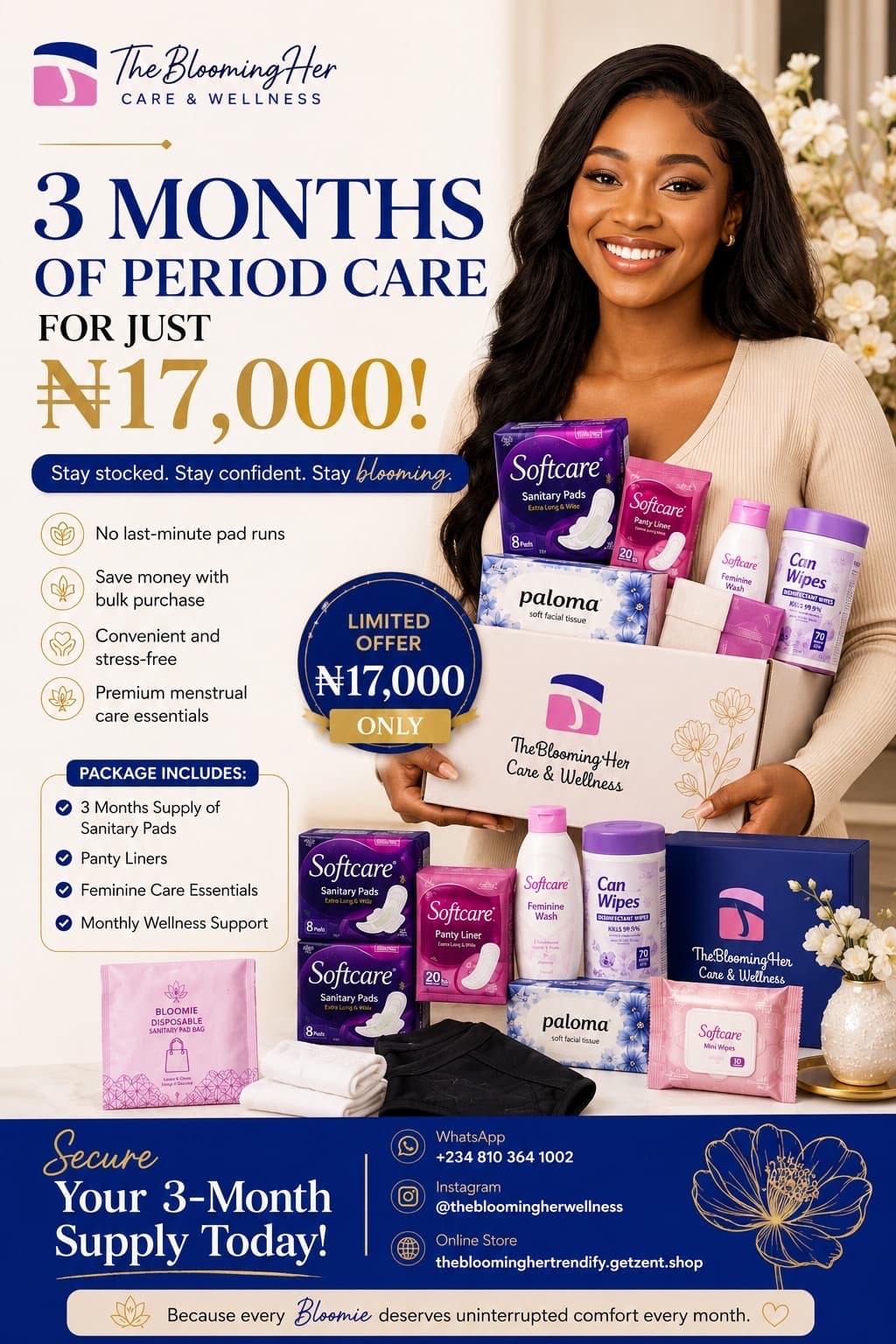 3-month Bloomie Package